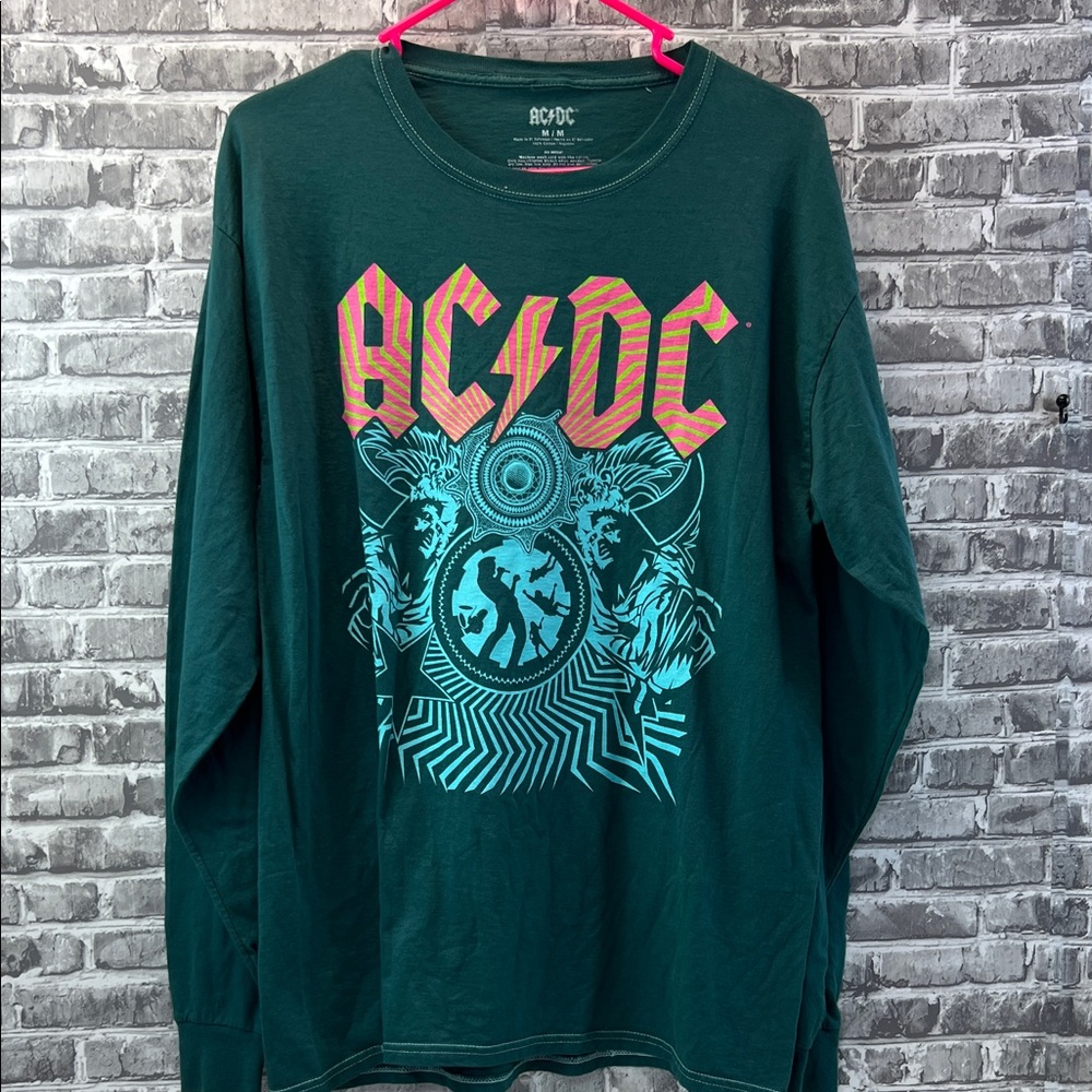 AC/DC Graphic Long Sleeve Shirt‎